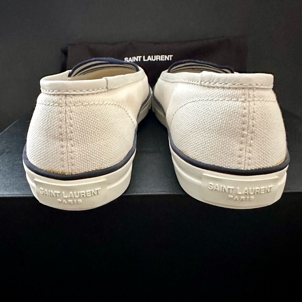 Saint Laurent Ferry Slip-On Sneakers - Picture 3 of 9